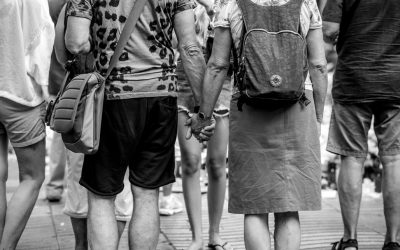 En Las Ramblas unos días después…